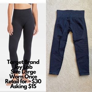 Women’s Target Brand Joy Lab Leggings size Large.  Worn one time.